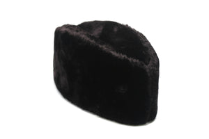 Zaɓi Hat ɗin Karakul ɗin ku, Kubanka na Rashan Kaucasian, Brown Faux Fur Astrakhan Cap, Kafar Winter, Cossack Winter Hat Papaha, Jinnah Cap