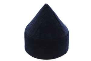 Sale 61 cm Royal Blue Naqshibandi Kufi Muslim Takke Peci Kofia Hat Topi, Dervish Clothing, Haqqani Sufi Hat