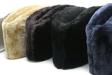 Kies je Karakul-hoed, Kaukasische Russische Kubanka, bruine imitatiebont Astrakhan-pet, wintermuts, Kozakken-wintermuts Papaha, Jinnah-pet