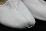 Genuine Leather Handmade Tawaf Shoes Men Size, Pure White Winter socks, Shoes, Slippers Islam Mest, Tawaf Socks, Home Shoes