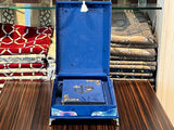 Velvet Quran Tasbeeh Islamic Gift Box | Blue Quran Gift Set | Islamic Wedding Gift | Islamic Home Gift | Islamic Graduation Gift