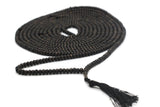 Matte Black Genuine Olive Wood Beads with a tassel, 1000 Beads Misbaha Tasbih Zikr Tasbeeh Tesbih 7.5 mm Dhikr Prayer Beads