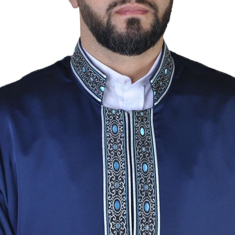 Choose Your thobe Prayer Robe For Muslim Men, Loose Solid Robes Caftan, Islamic Prayer Jubba Jubbah, Mens Islamic Clothing, Masjid Clothing