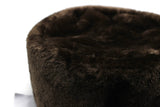XLARGE Ghazi Muhammad Hat, Brown Faux Fur Astrakhan Cap, Caucasian Kubanka, Karakul Hat Winter Cap, Cossack Winter Hat Papaha, Chechen hat