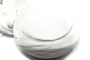 60 CM 9 Meters Saladin Pure White Imamah, Unique Islamic Art, Imam Pagri Islamic Men's Head Wear, Salah ad Din Sunnah Hat