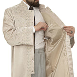 Lux Mulla Jubbah S, M, L, XL Muslim Mens Prayer Dress, Islamic Mens Clothing Kaftan, Lux Embroidered Thobe, Jubba Thawb Bisht