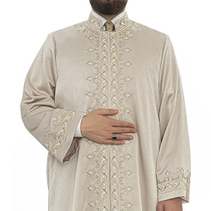 Lux Selim Odlučni Jubbah S, M, L, XL muslimanska muška molitvena haljina, islamska muška odjeća kaftan, Lux izvezeni Thobe, Jubba Thawb Bisht