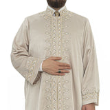 Lux Selim the Resolute Jubbah S, M, L, XL Muslim Mens Prayer Dress, Islamic Mens Clothing Kaftan, Lux Embroidered Thobe, Jubba Thawb Bisht