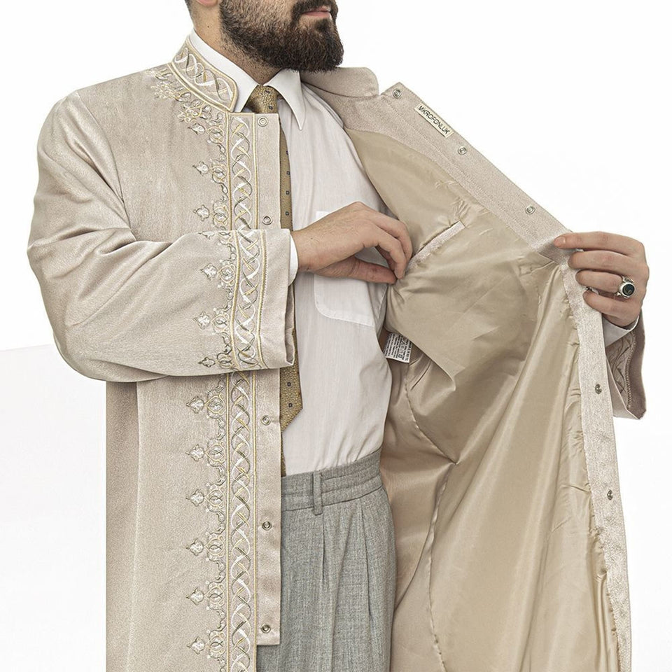 Lux Selim the Resolute Jubbah S, M, L, XL Muslim Mens Prayer Dress, Islamic Mens Clothing Kaftan, Lux Embroidered Thobe, Jubba Thawb Bisht