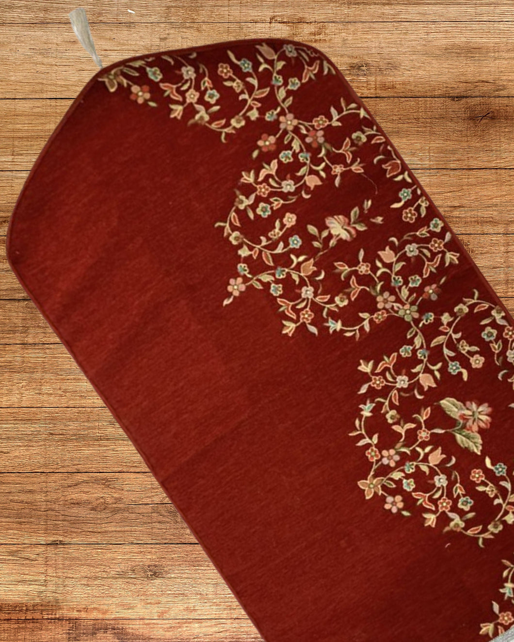 Triangle Prayer Mat with Flowers, Tasbih Gift Set, Ramadan Eid Hajj Umrah Wedding Birthday Islamic Anniversary Gifts, Khatam Al Quran Gift