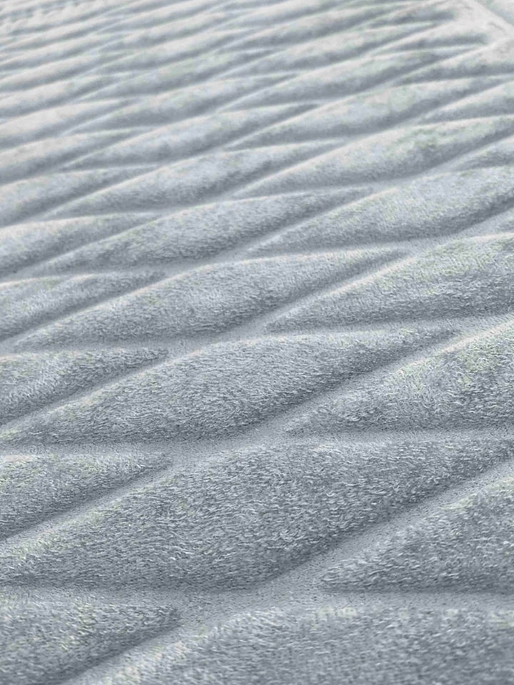 Turquoise Color Memory Foam Prayer Rug, Padded Prayer Mat, Sajjada Musalla Janamaz