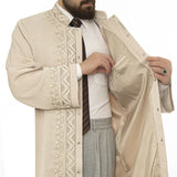 Lux Oghuz Khan Jubbah S, M, L Muslim Mens Prayer Dress, Islamic Mens Clothing Kaftan, Lux Embroidered Thobe, Jubba Thawb Bisht