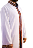 Barbarossa Muslim Long Kurta S M, L, XL Islamic Mens Wear, Bordured Thobe, Galabiyya, Jubbah, Islamic Daffah, Muslim Bisht, Cubbe