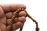 10 Pcs pack ng Olive Wood Tasbih, 99 Beads Prayer Beads Misbaha Tesbih Tasbeeh, 4x7 mm Dhikr Beads Rosary Subha Sibha, Umrah Hajj Gifts TSBK