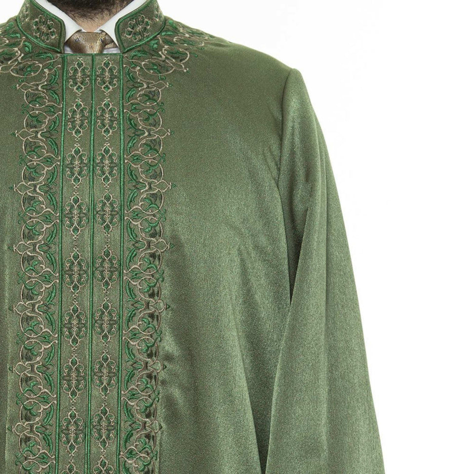 Hagia Sophia Mosque Imams Jubbah S, M, L, XL Muslim Mens Prayer Daffah, Islamic Mens Long Kurta, Lux Embroidered Thobe, Jubba Thawb Bisht