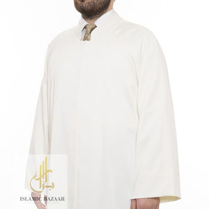 Ertugrul Ghazi Cream Turkish Jubba S, M, L, XL Thobe, Galabiyya, Jubbah, Disdasha, Cubbe, Long Kurta, Muslim Clothing