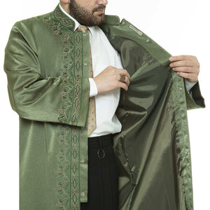 Hagia Sophia Mosque Imams Jubbah S, M, L, XL Muslim Mens Prayer Daffah, Islamic Mens Long Kurta, Lux Embroidered Thobe, Jubba Thawb Bisht