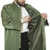 Hagia Sophia Mosque Imams Jubbah S, M, L, XL Muslim Mens Prayer Daffah, Islamic Mens Long Kurta, Lux Embroidered Thobe, Jubba Thawb Bisht