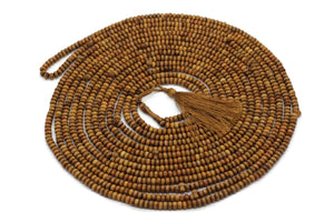 Genuine Olive Wood Beads, 1500 Prayer Beads Misbaha Tasbih Tasbeeh Tesbih 4.5x6.5 mm Dhikr Prayer Beads TSBK