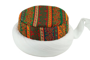 Traditional Yoruk Style Imamah, Unique Islamic Art, Imam Pagri Imama, Muslim Hat, Sunnah Cap, Prayer Hat, Muslim Mens Cap
