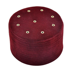55 cm Taquiyah -Vintage Hat - Muslim Cap -  Kufi - Topi - There are 9 of air holes -Islamic Man Cap - Hat Cap - Islamic - islamic clothing - islamicbazaar