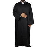 Muslim Dress Wear Black Thobe, Islamic clothing, Galabiyya, Jubbah, Kurta, Islamic Wear, Islamic Tunic,  Muslim Long Kurta, Muslim Clothing