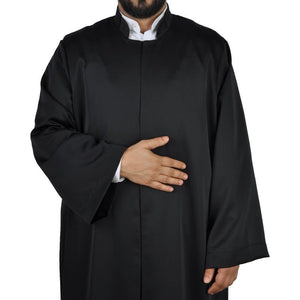 Muslim Dress Wear Black Thobe, Islamic clothing, Galabiyya, Jubbah, Kurta, Islamic Wear, Islamic Tunic,  Muslim Long Kurta, Muslim Clothing