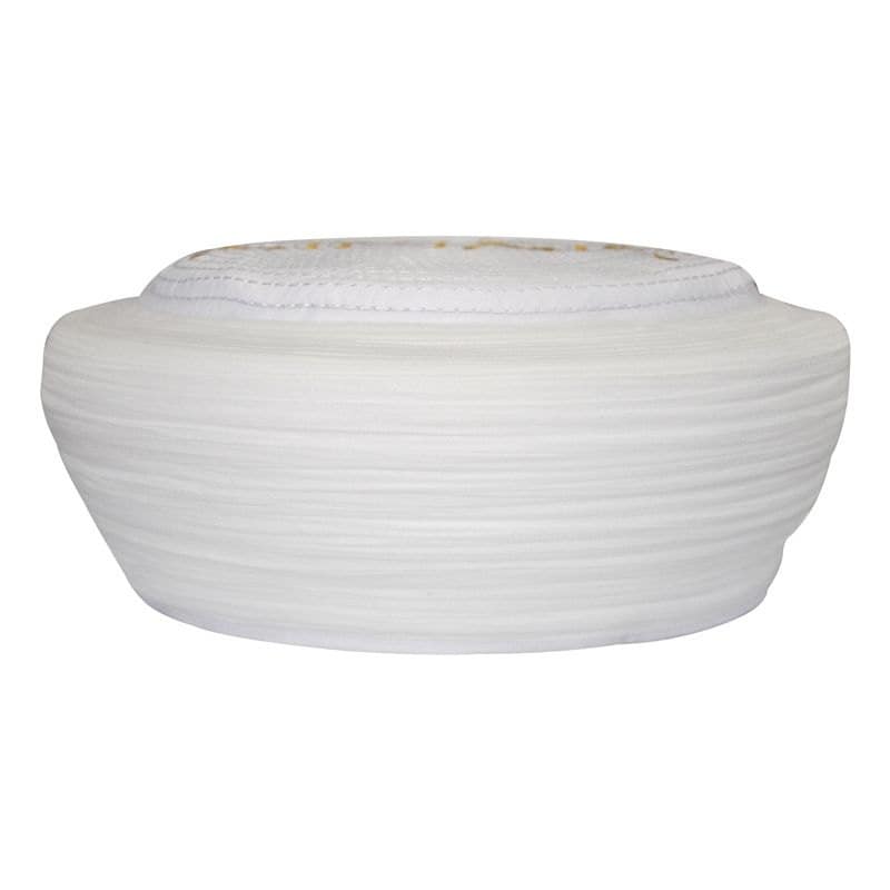 59 cm  8 meters Hand Made Tevhid Kufi - white imamah -Sarik- islamic wear Kufi imamah Cap taqiyyah hat - Kofi - White Sarik -Takke