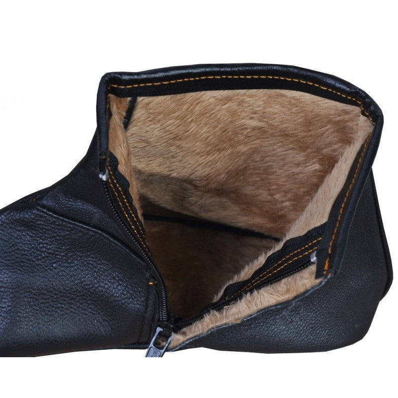 100٪ جوراب چرمی گوسفند اصل اندازه های مردانه - Quff - دمپایی کفش - Mest - پا گرمتر - دمپایی - کفش سنتی