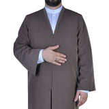 Brown Cubbe Jubbah S, M, L, XL, XXL Ropa de hombre lisa, Thobe blanco, Galabiyya, Jubbah, ropa islámica, Kurta larga musulmana - Ropa musulmana - islamicbazaar